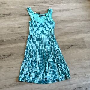 Blue maxi dress from DC